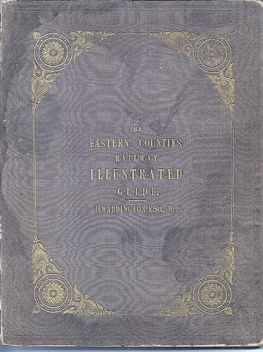 Tapa de The Eastern Counties Railway Illustrated Guide