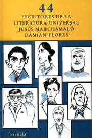Tapa de 44 escritores de la literatura universal