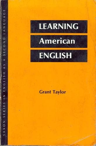 Tapa de Learning American English