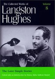 Tapa de The Later Simple Stories (Collected Works of Langston Hughes)