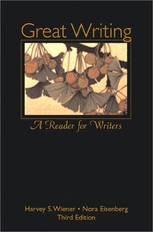 Tapa de Great Writing