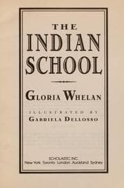 Tapa de The Indian school