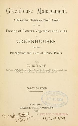 Tapa de Greenhouse construction