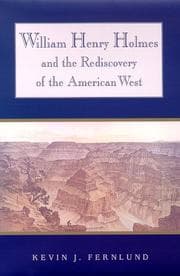 Tapa de William Henry Holmes and the rediscovery of the American West
