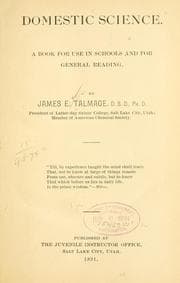 Tapa de Domestic science