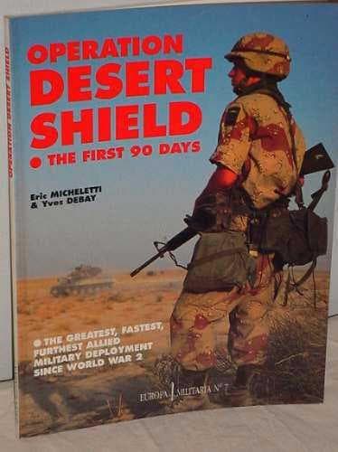 Tapa de Operation Desert Shield