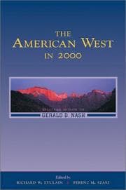 Tapa de The American West in 2000