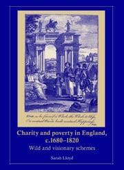 Tapa de Charity and Poverty in England, c.1680-1820
