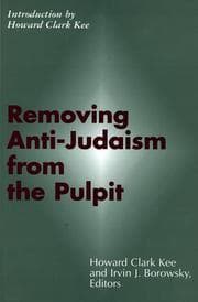 Tapa de Removing anti-Judaism from the pulpit