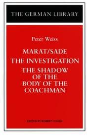 Tapa de Marat/Sade ; The investigation ; and The shadow of the body of the coachman