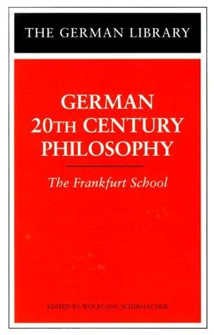 Tapa de German 20th Century Philosophy