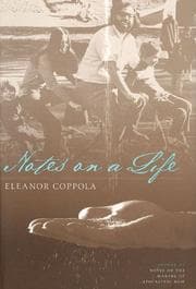 Tapa de Notes on a life