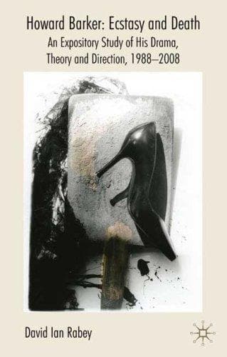 Tapa de Howard Barker: Ecstasy and Death