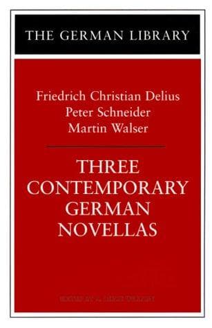 Tapa de Three Contemporary German Novellas