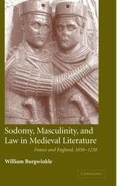Tapa de Sodomy, Masculinity and Law in Medieval Literature