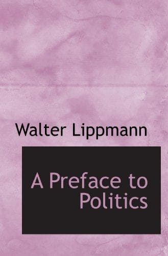 Tapa de A Preface to Politics