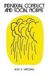 Tapa de Individual Conduct and Social Norms