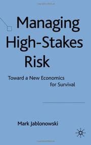 Tapa de Managing High-Stakes Risk
