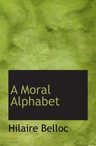 Tapa de A Moral Alphabet