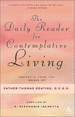 Tapa de The daily reader for contemplative living
