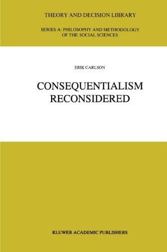 Tapa de Consequentialism Reconsidered
