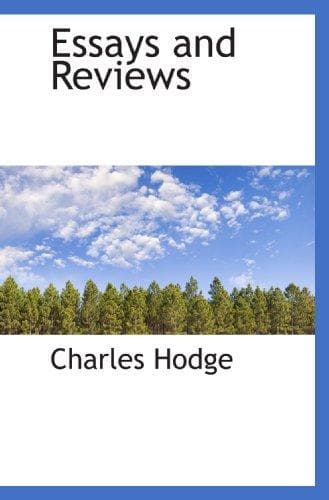 Tapa de Essays and Reviews