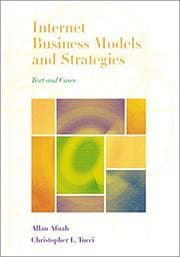 Tapa de Internet business models and strategies