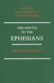 Tapa de A Commentary on the Epistle to the Ephesians (New Testament Commentaries)