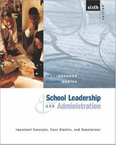 Tapa de School Leadership and Administration