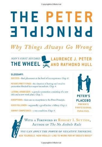 Tapa de The Peter principle