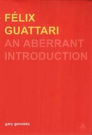 Tapa de Felix Guattari: An Aberrant Introduction (Transversals: New Directions in Philosophy Series)