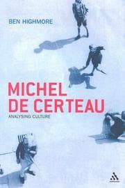 Tapa de Michel De Certeau