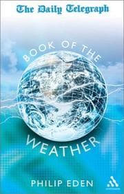 Tapa de The Daily Telegraph book of the weather