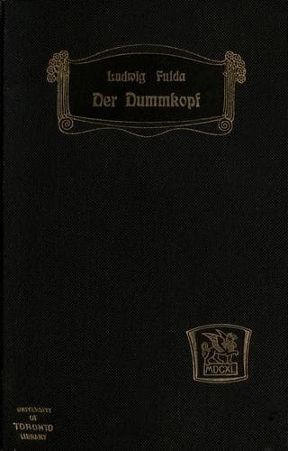 Tapa de Der Dummkopf