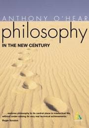 Tapa de Philosophy in the new century