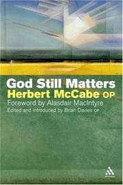Tapa de God Still Matters (Continuum Icons)