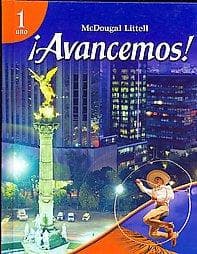 Tapa de Avancemos! 1 Unit 1 Resource Book