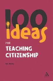 Tapa de 100 Ideas for Teaching Citizenship (Continuum One Hundreds)