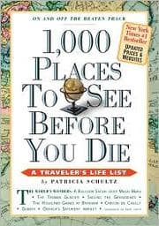 Tapa de 1,000 places to see before you die