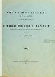 Tapa de Répertoire numérique de la série N