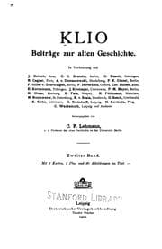 Tapa de Die neue Livius-epitome aus Oxyrhynchus