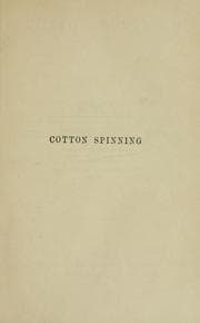Tapa de Cotton spinning