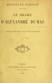 Tapa de Le drame d'Alexandre Dumas