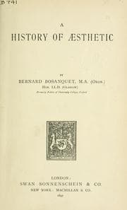 Tapa de A history of aesthetic