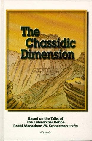 Tapa de The Chassidic dimension