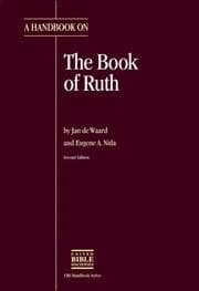 Tapa de A handbook on the book of Ruth