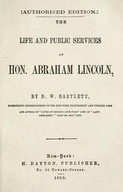 Tapa de The life and public services of Hon. Abraham Lincoln