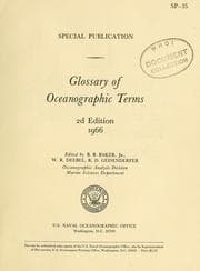 Tapa de Glossary of oceanographic terms