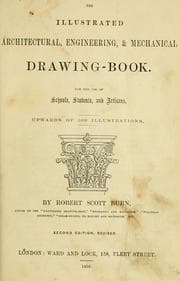 Tapa de The illustrated architectural, engineering, & mechanical drawing-book