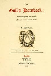 Tapa de The gull's hornbook